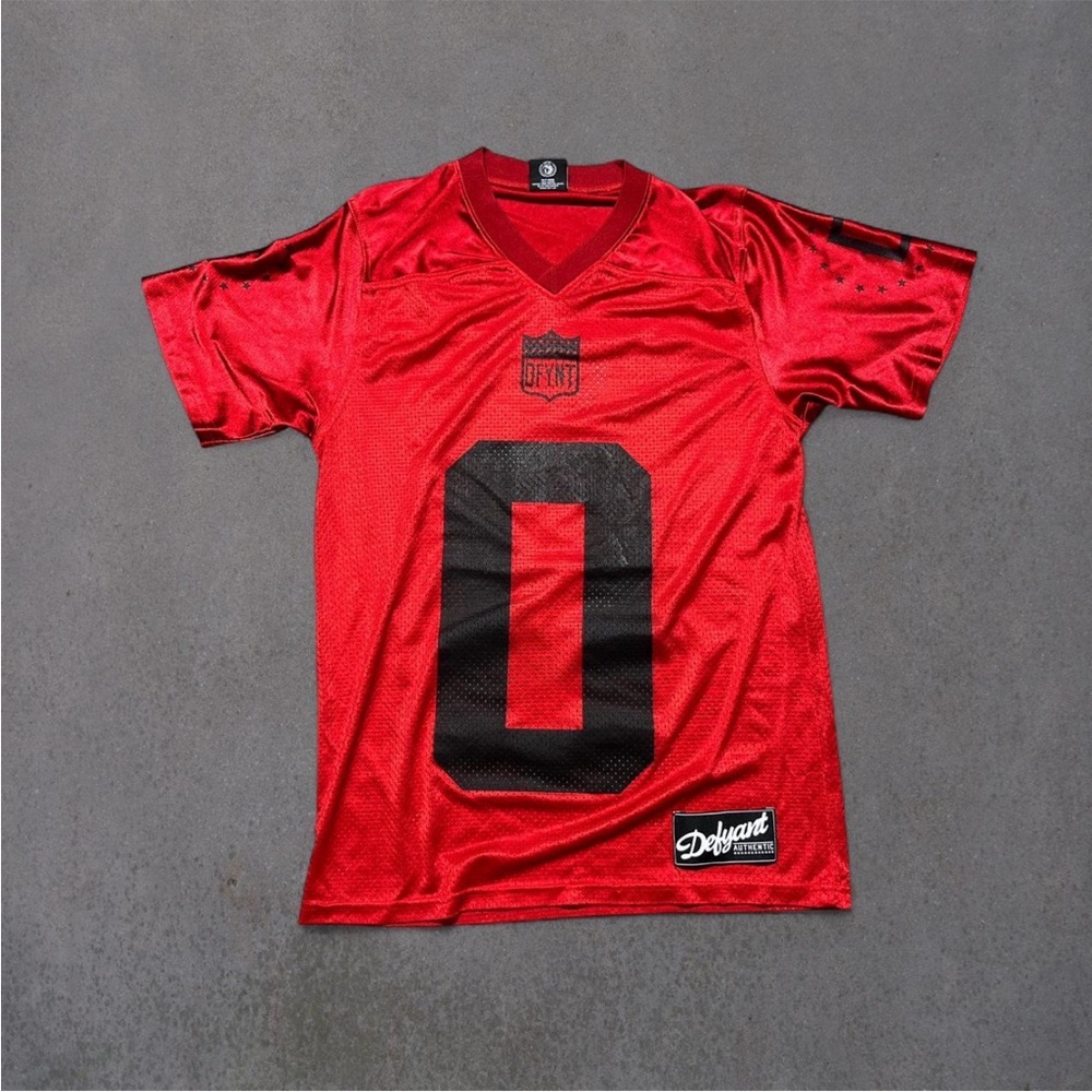 Red Defyant Sports Jersey